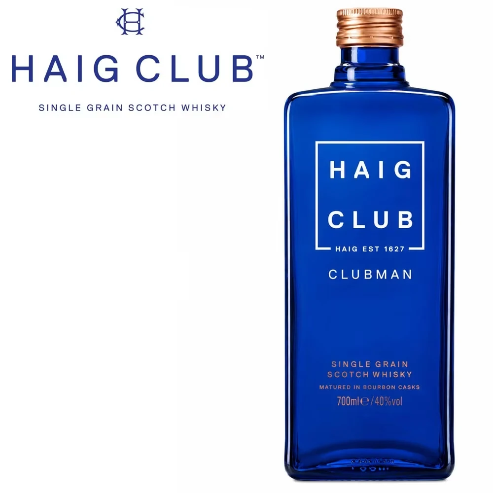 Haig Club - Clubman Single Grain Whisky - 40% Vol. / 0,7 Liter