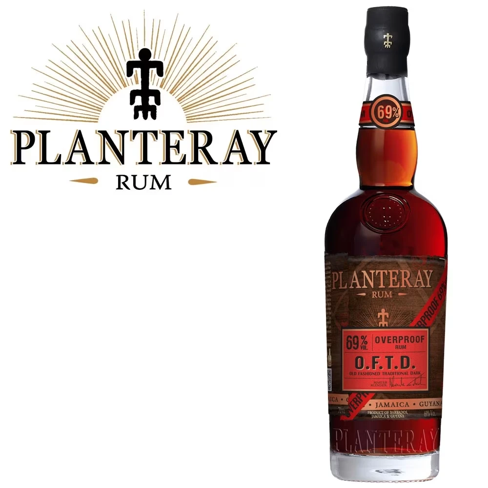 Planteray O.F.T.D. Overproof Rum - 69% Vol. / 0,7 Liter