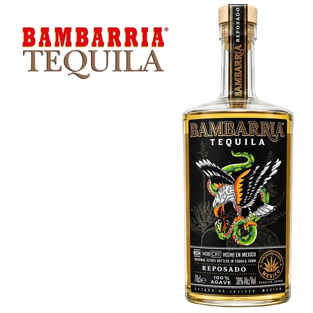 Bambarria Reposado Tequila - 38% Vol.