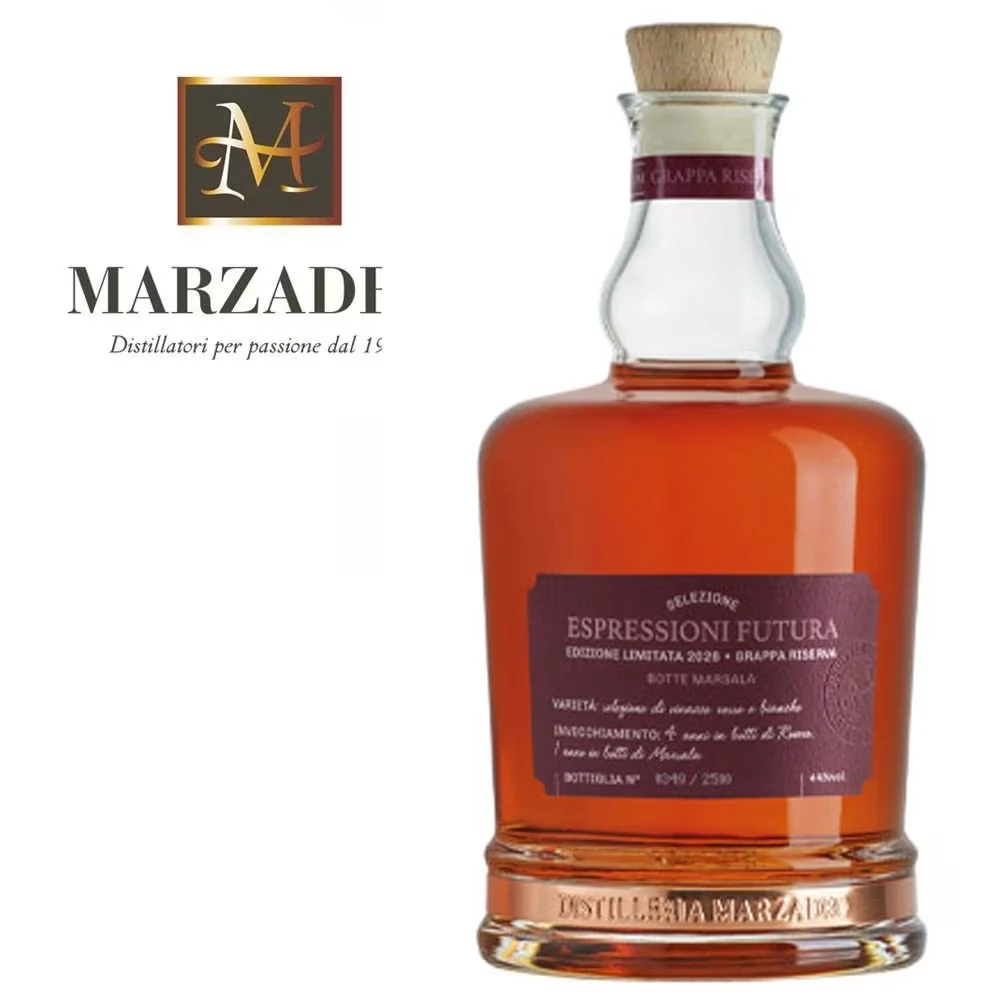 Marzadro Espressioni Futura 2026 - Marsala Cask - 44% Vol.