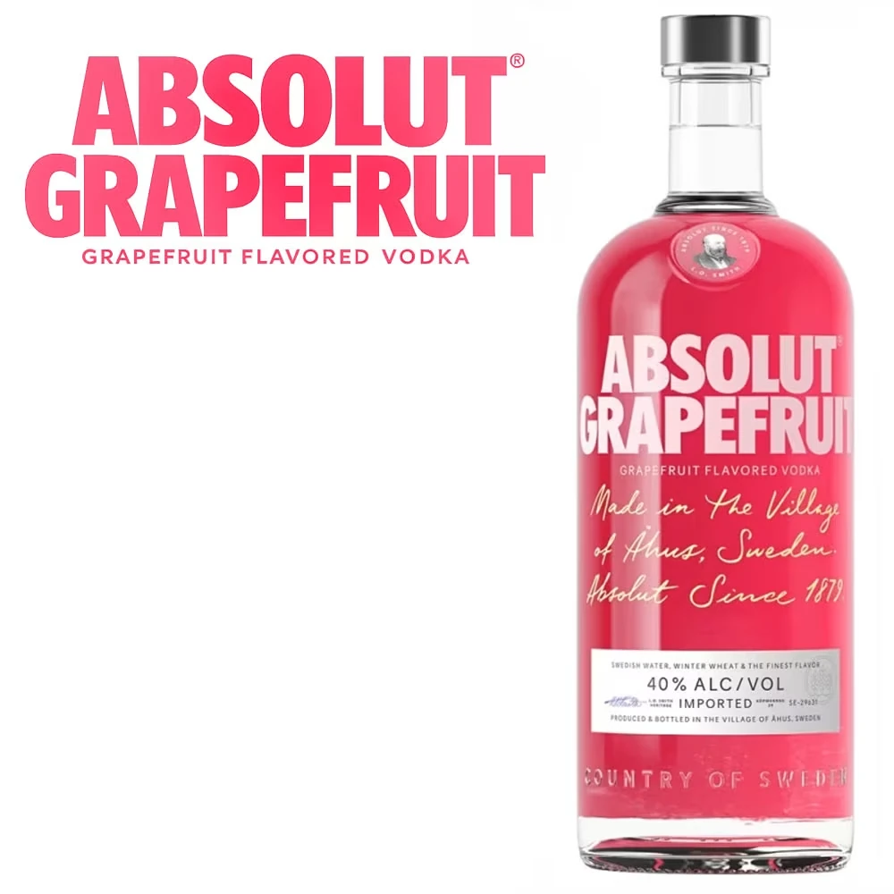 Absolut Grapefruit Vodka  - 1 Liter