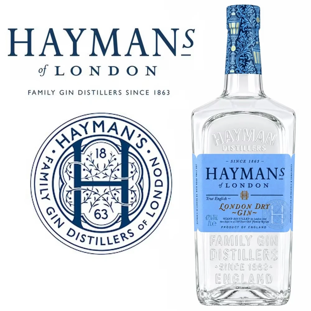 Hayman's London Dry Gin - 47% Vol. / 1 Liter