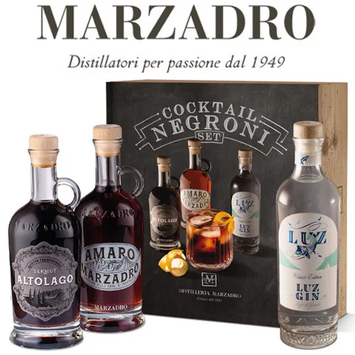 Marzadro Negroni Cocktail Zutaten