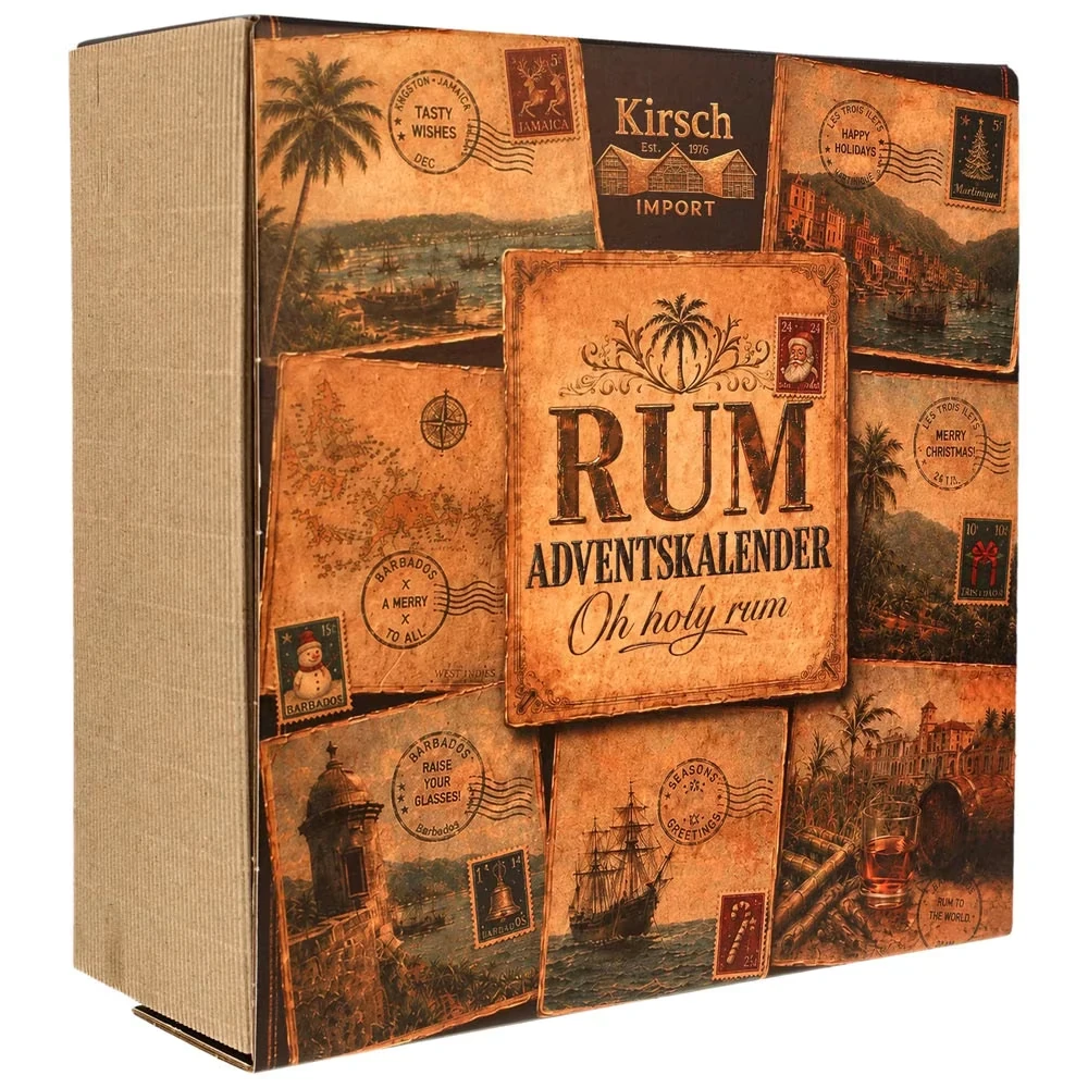 Rum Adventskalender 2026 – 24 x 0,02 Liter