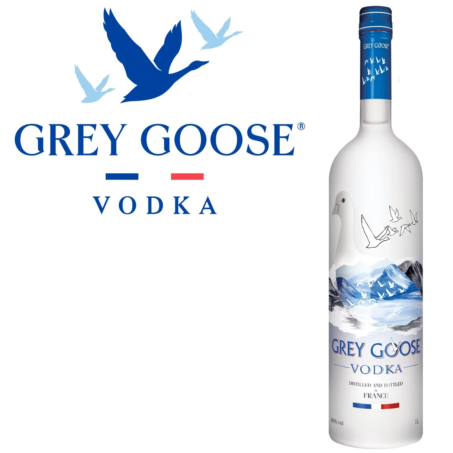 Grey Goose Vodka - 3 Liter