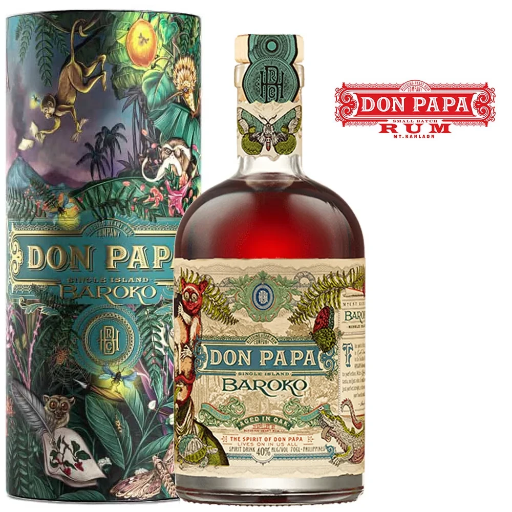 Don Papa Baroko in GP, Alkohol, Getränk, Absinth