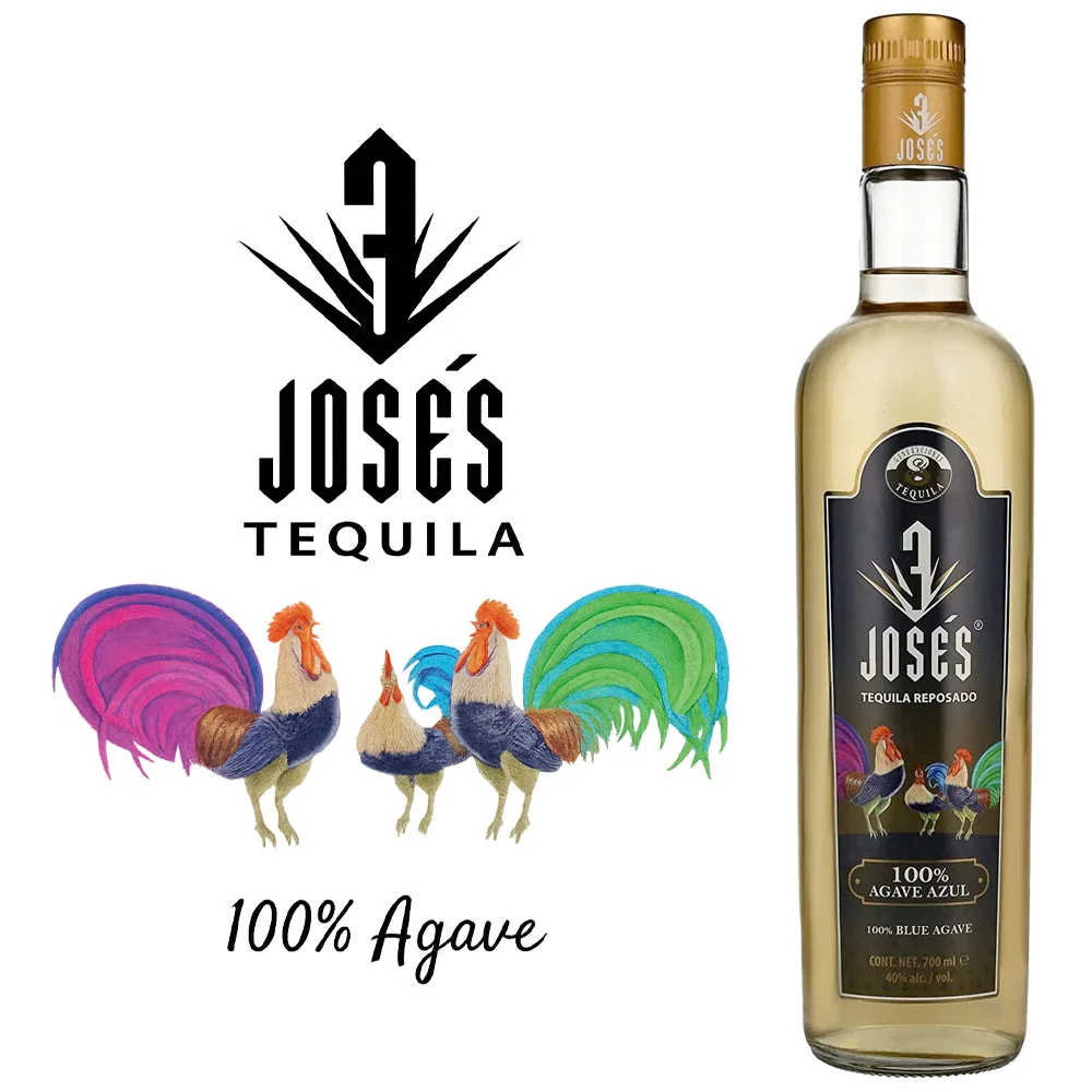 3 Joses Reposado Tequila