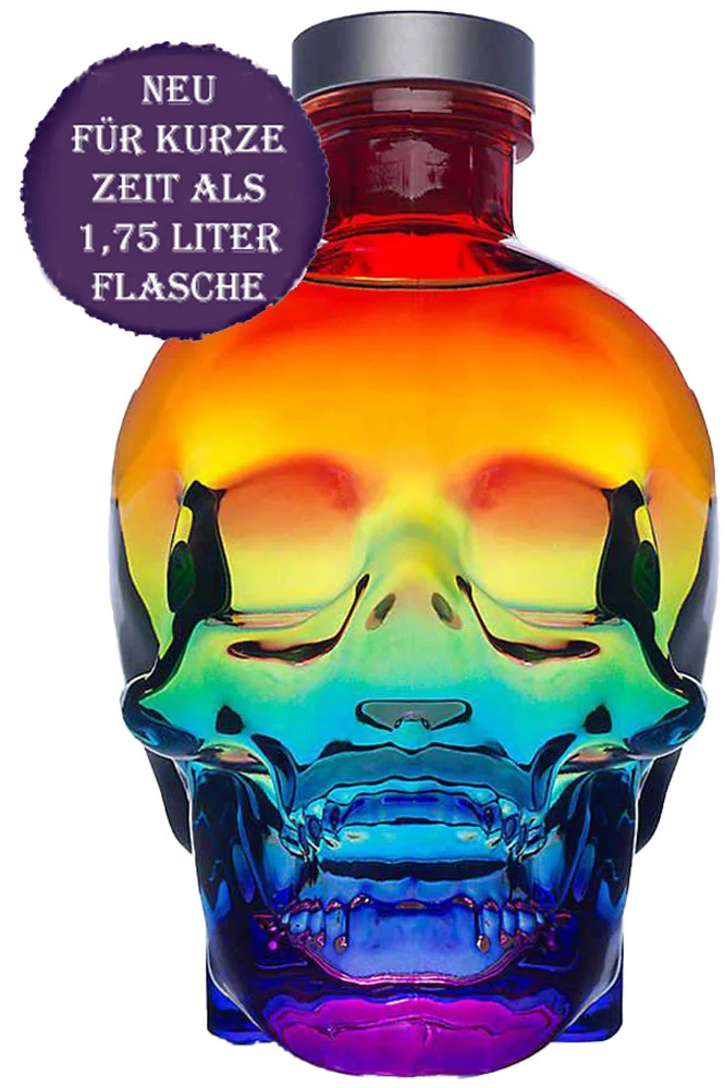Crystal Head Vodka - Pride Limited - 1,75 Liter