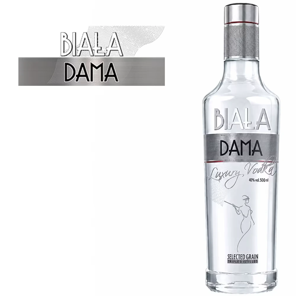 Biala Dama Vodka - 40% Vol. / 0,5 Liter