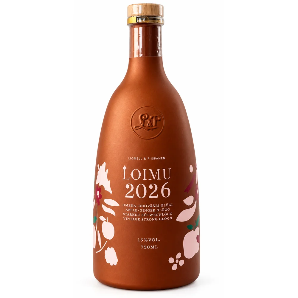 Glögi, Apfel-Ingwer, Spirituosenflasche, Braune Flasche, 750 ml, Glögi, Apfel-Ingwer, Tonflasche, Braune Flasche, 750 ml