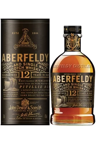 Aberfeldy 12 Jahre - Single Malt Whisky - 0,7 Liter