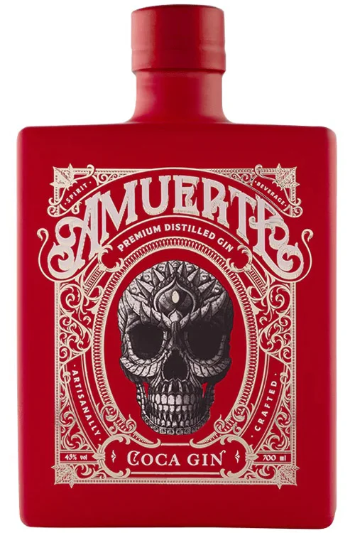Amuerte Coca Leaf Red Gin