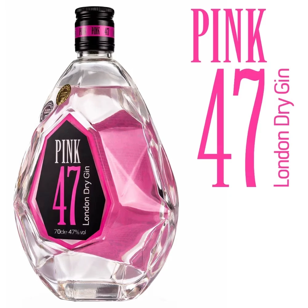 Pink 47 - London Dry Gin - 47% Vol.