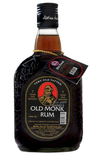 Old Monk 7 Jahre - 1 Liter Rum