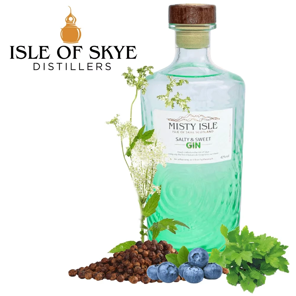 Beere, Blaubeere, Kräuter, Schnaps, Gin