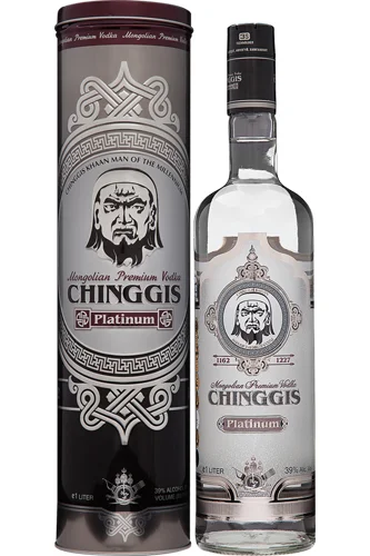 Chinggis Platinum 1 Liter Vodka