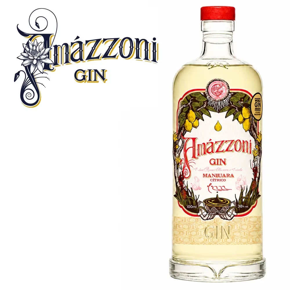 Amázzoni Maniuara Gin - 38% Vol. / 0,7 Liter