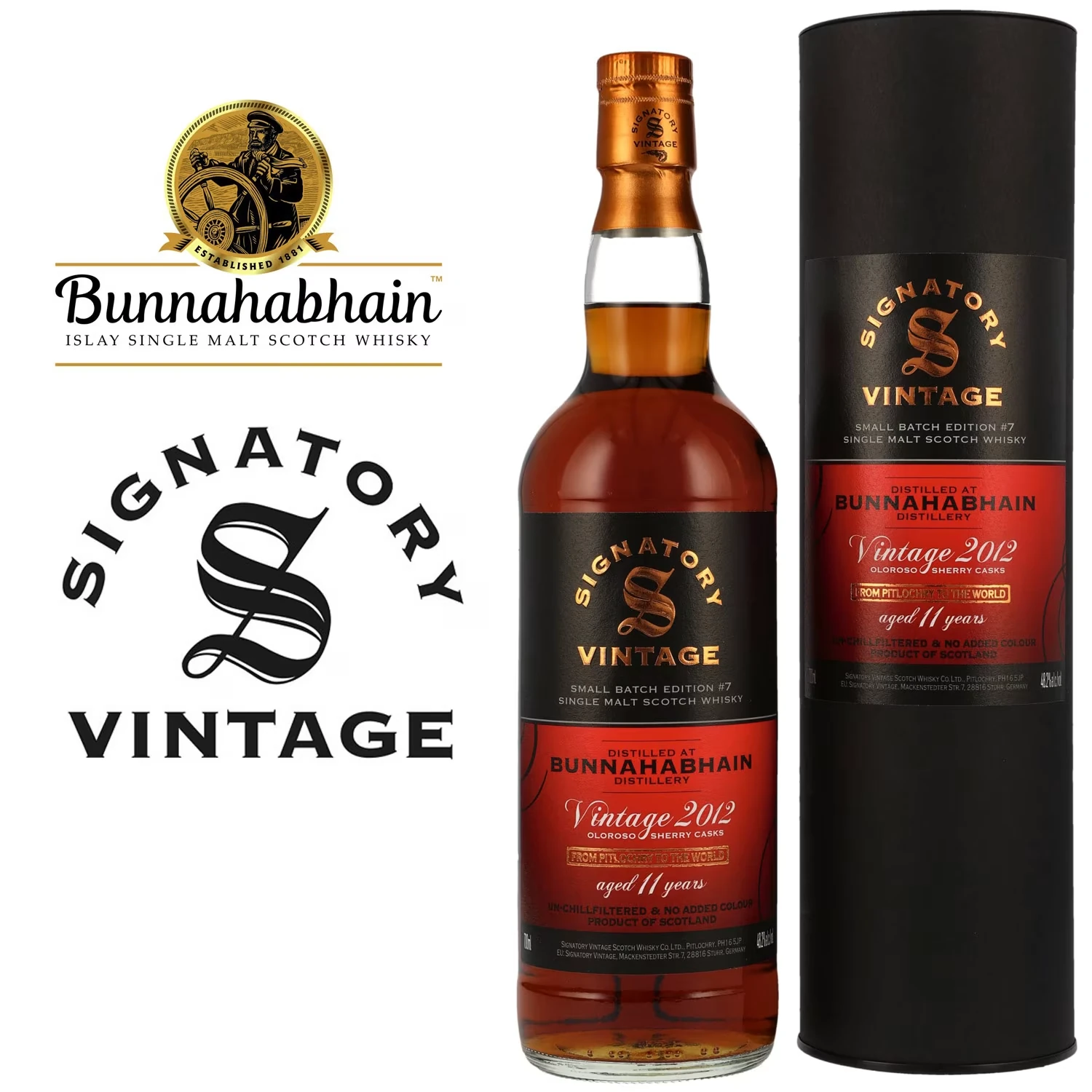 Bunnahabhain 2012 - Signatory 11 Jahre