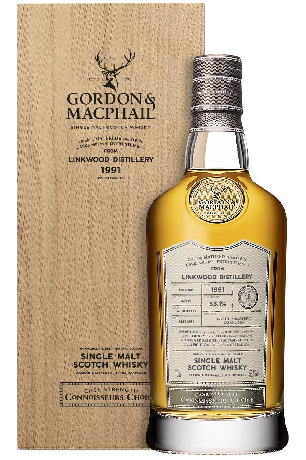 Linkwood 1991 - 30 Jahre Single Cask