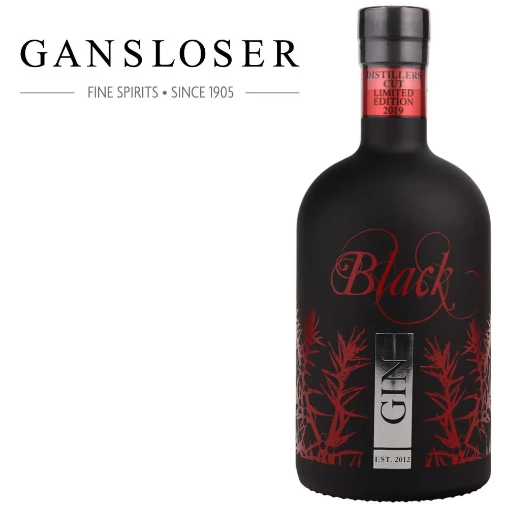Gansloser Black Gin Distillers Cut - 60% Vol. / 0,7 Liter