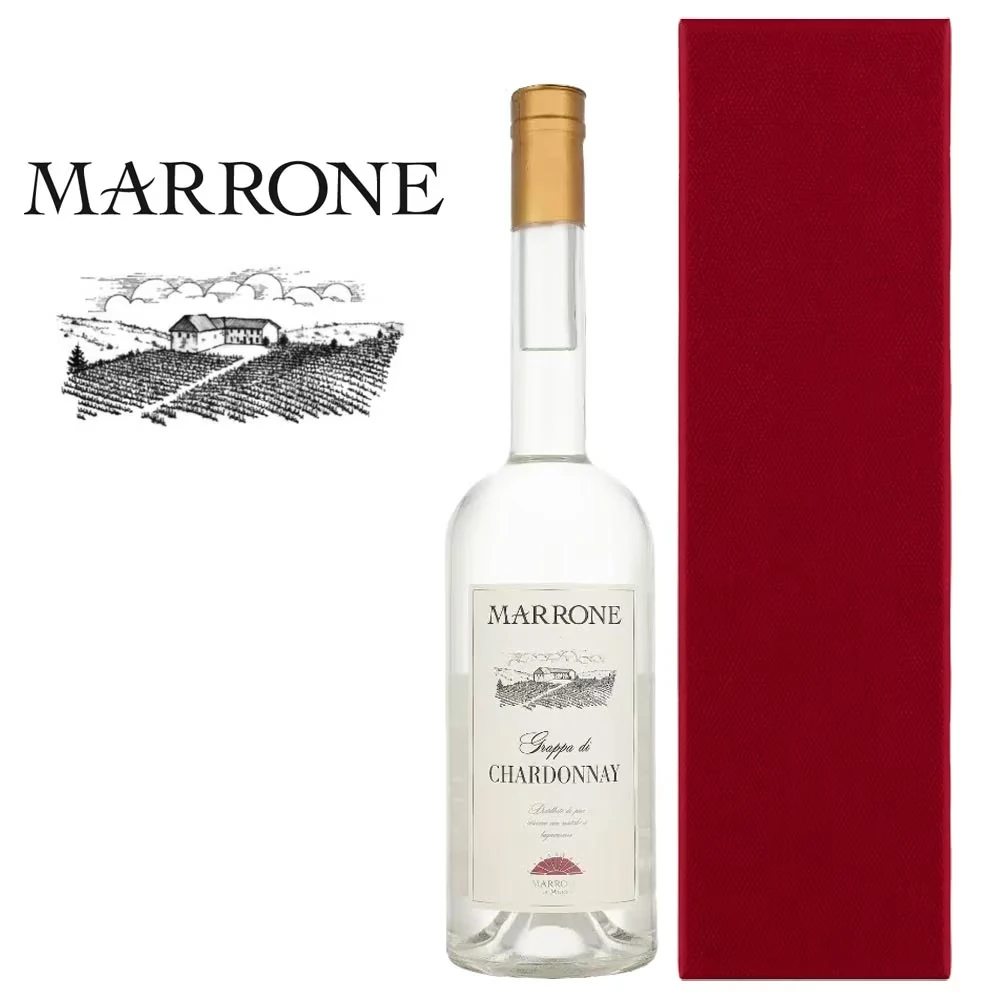 Marrone Grappa di Chardonnay - 40 % Vol. / 0,7 Liter