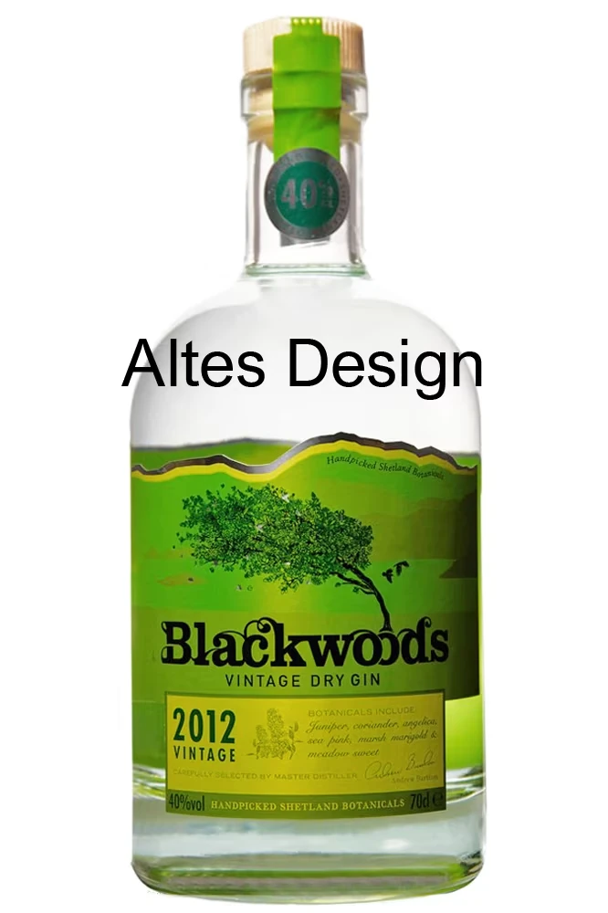 Blackwoods Vintage Dry Gin - Altes Design