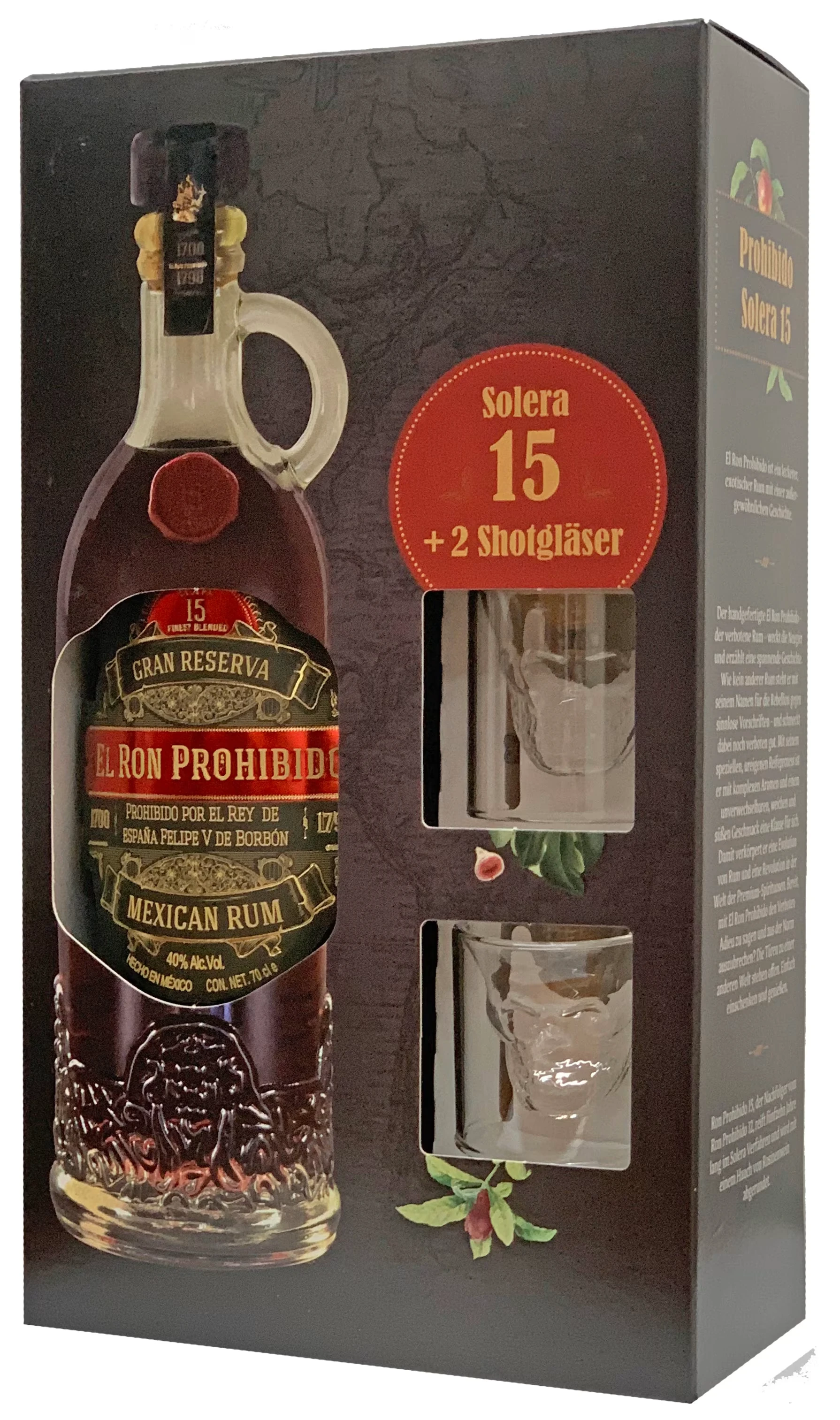 El Ron Prohibido 15 Jahre Set