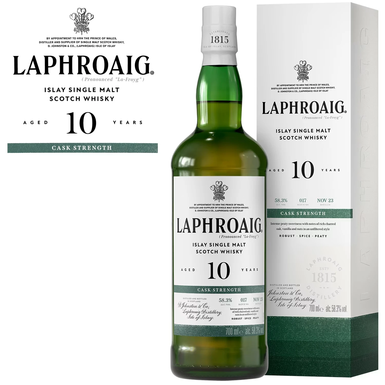 Laphroaig 10 Jahre Cask Strength - Batch 17