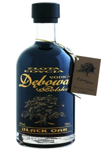 Debowa Black Oak Vodka - 0,7 Liter