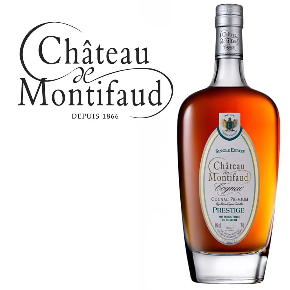 Château de Montifaud Premium Prestige Cognac - 40% Vol. / 0,7 Liter