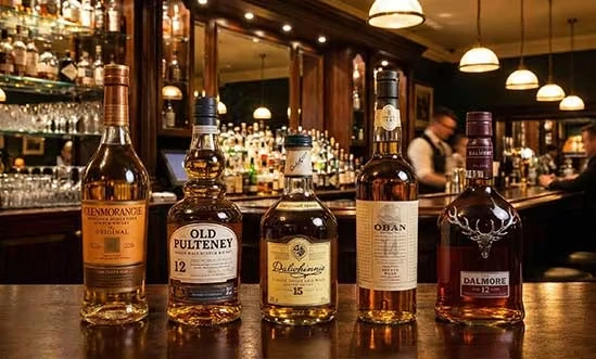 Highland Whiskys Highland Whiskys Empfehlung auf dem Bartresen