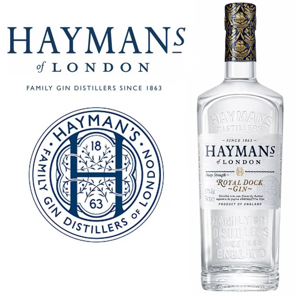 Gin, Flasche, Klar, Etikett, Royal Dock