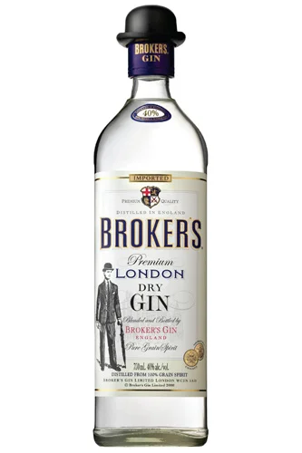 Brokers London Dry Gin - 40% Vol. / 0,7 Liter