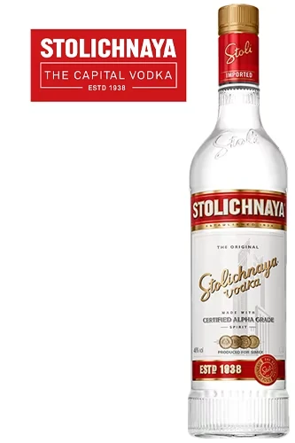 Stolichnaya Vodka 1 Liter
