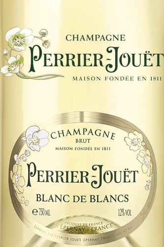 Perrier Jouët Blanc de Blance Champagner - Etikett
