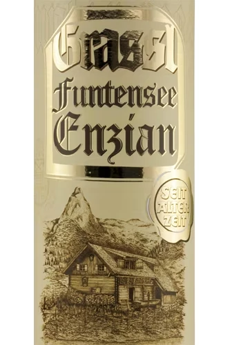 Grassl Funtensee Enzian Etikett