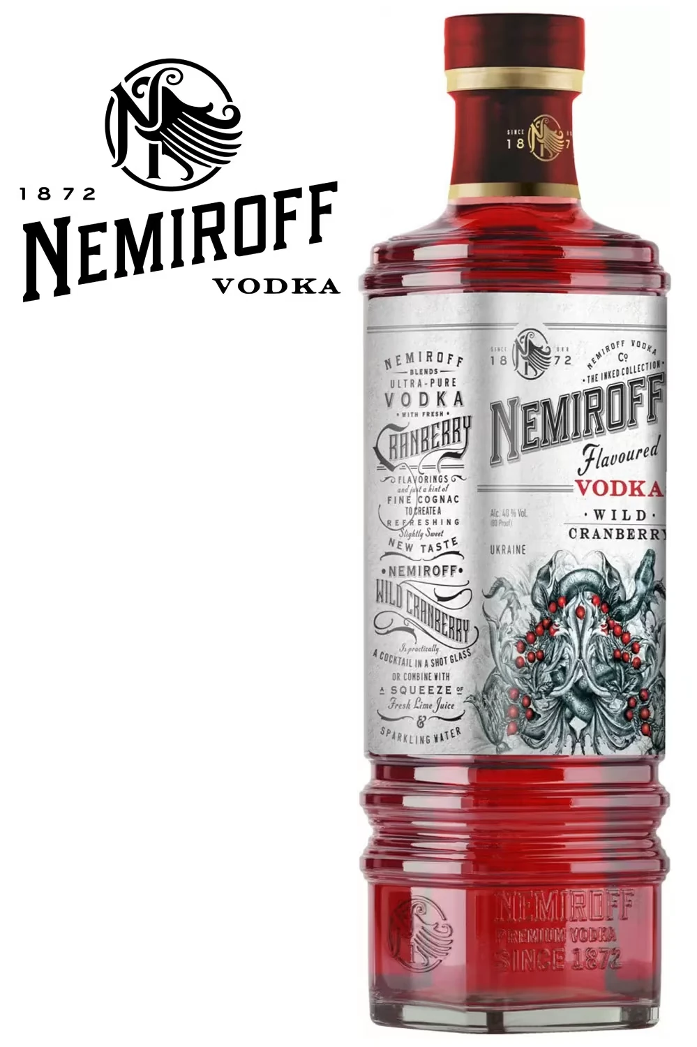 Nemiroff Wild Cranberry Vodka