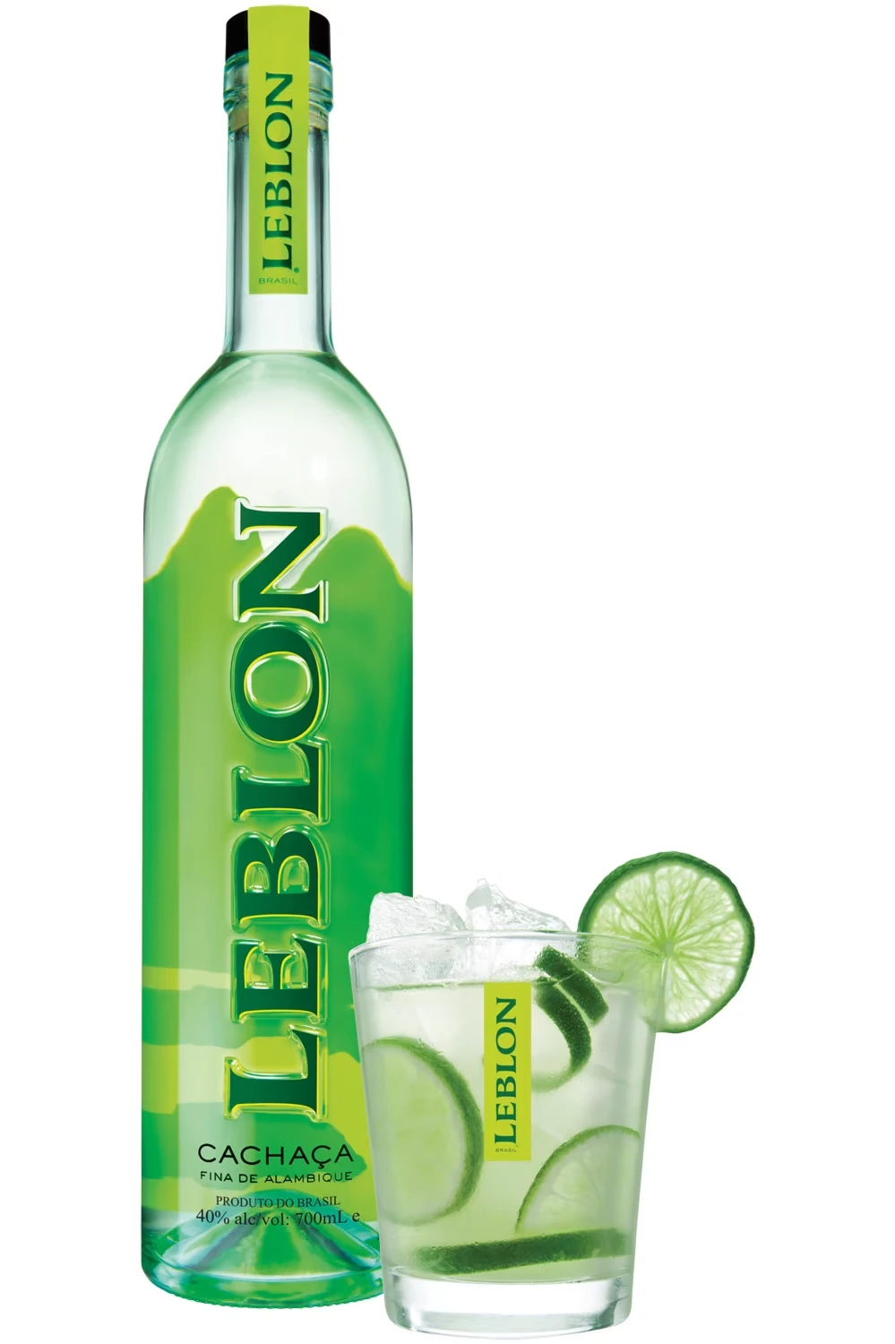 Leblon Cachaca mit Cocktail