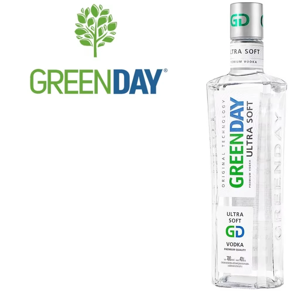Green Day Ultra Soft Vodka - 40% Vol. / 0,7 Liter