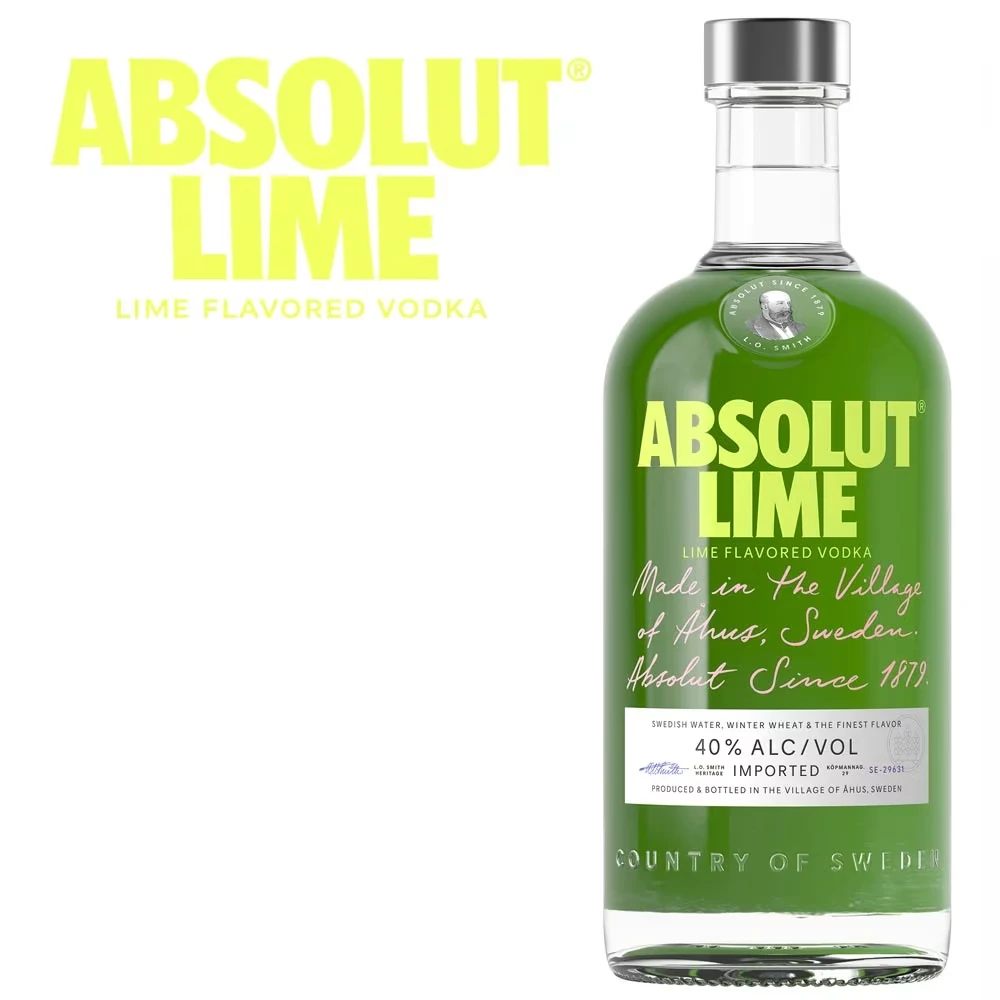 Absolut LIME Vodka - 0,7 Liter