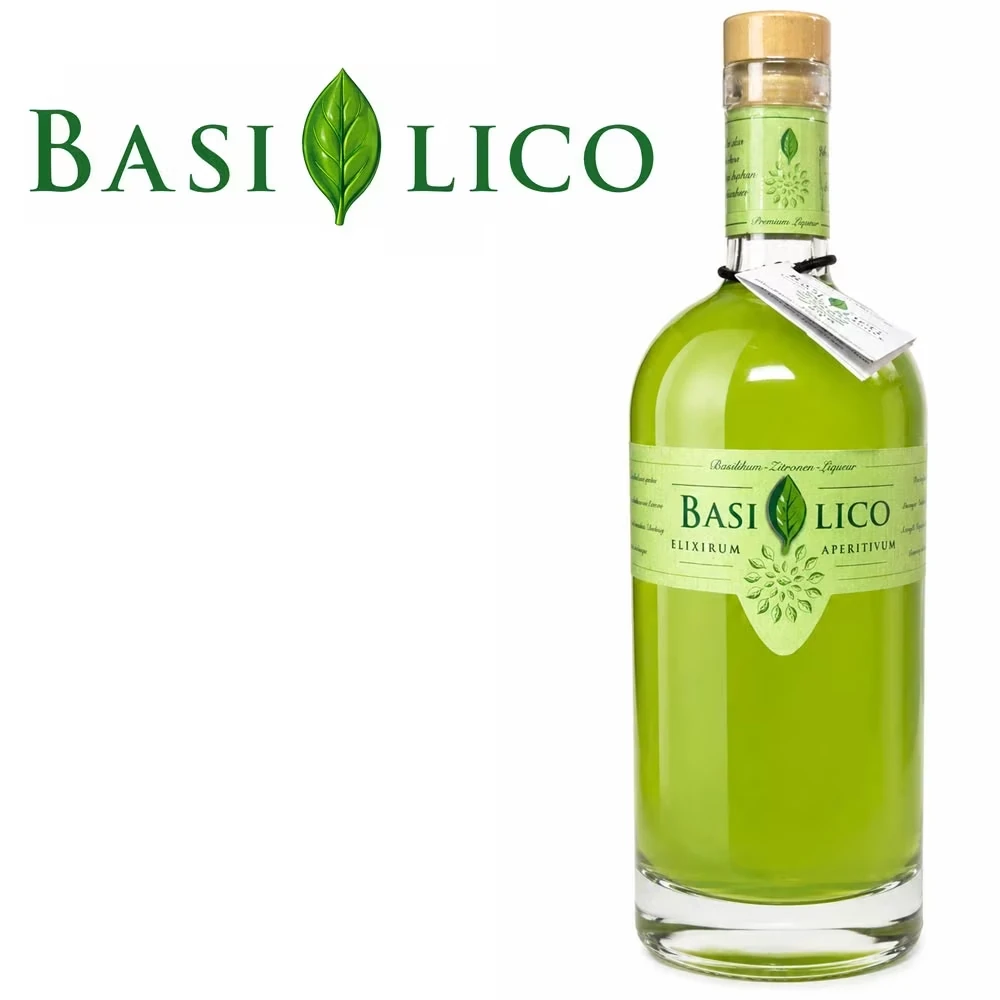 Basilico Elixirum-Aperitivum - Basilikum Likör - 1 Liter