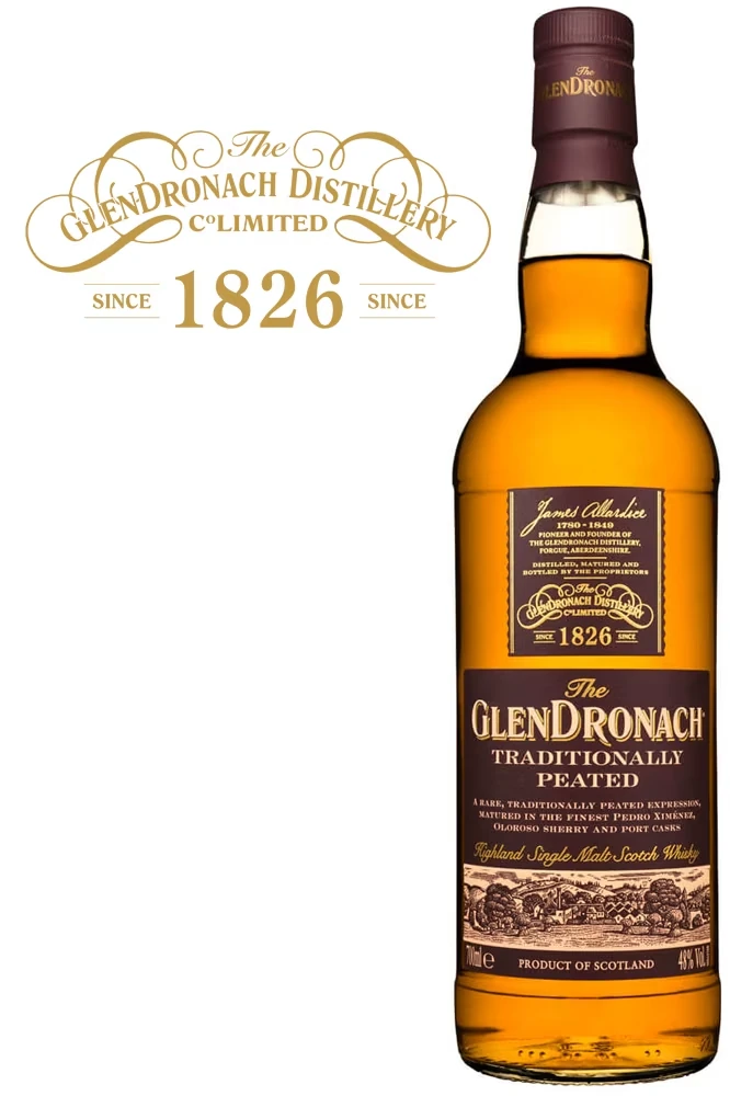 Glendronach Traditonally Peated Scotch