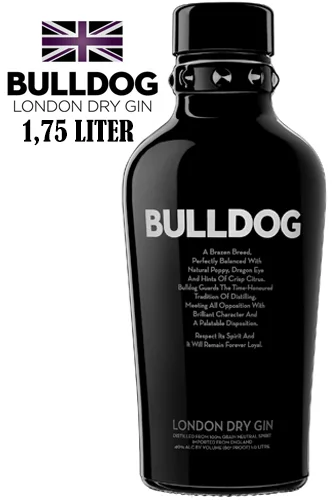 Bulldog London Dry Gin - 1,75 Liter Magnum