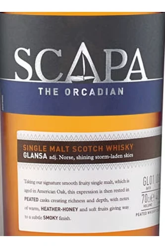 Scapa The Orcadian Glansa Whisky