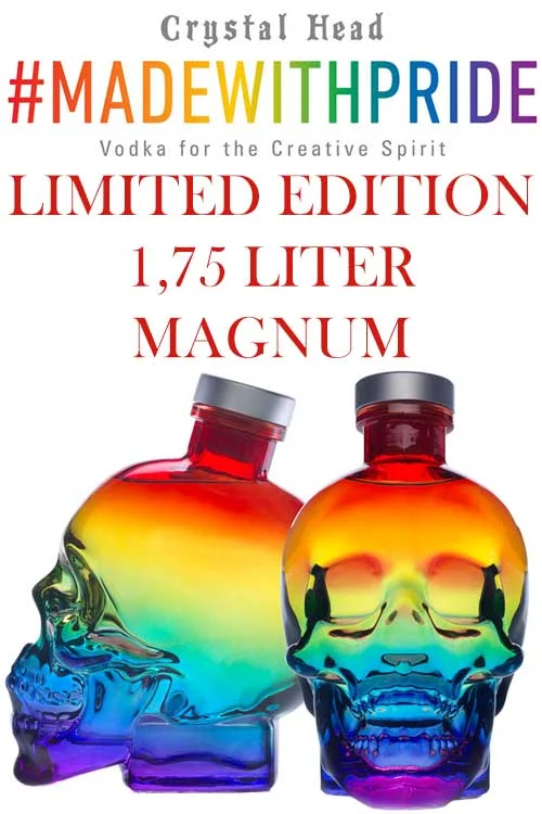 Crystal Head Vodka - Pride Magnum Edition