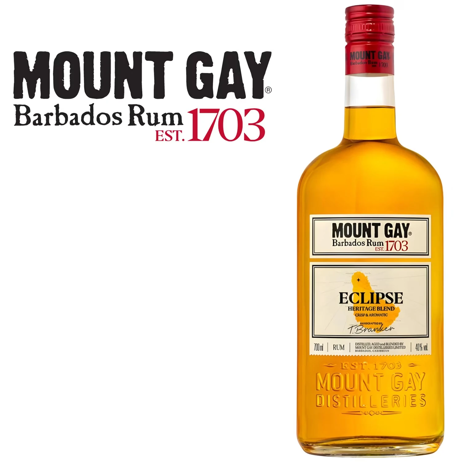 Mount Gay Eclipse Rum - 0,7 Liter