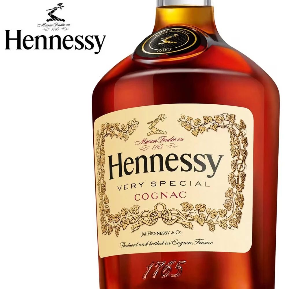 Hennessy V.S. Cognac - Etikett