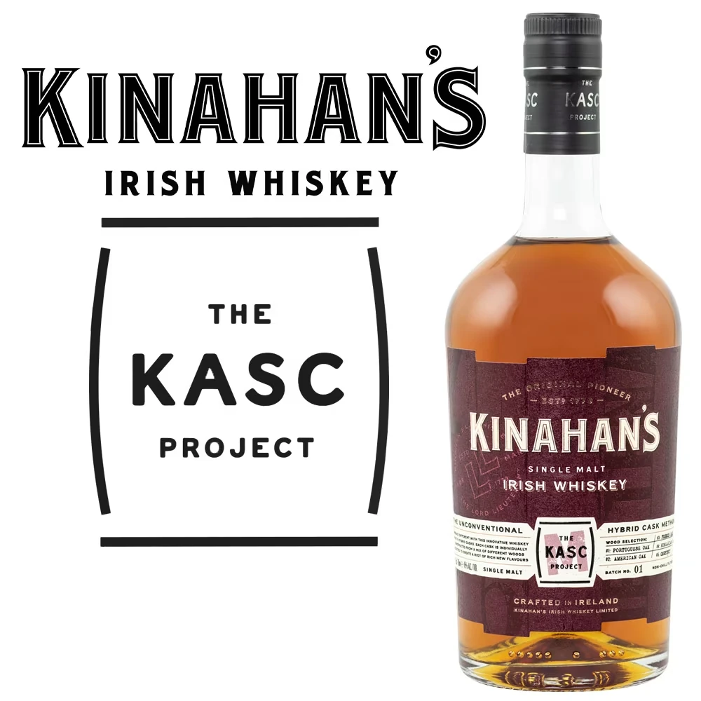 Irish whiskey, Flasche, Glasflasche, brauner Inhalt, Etikettendesign