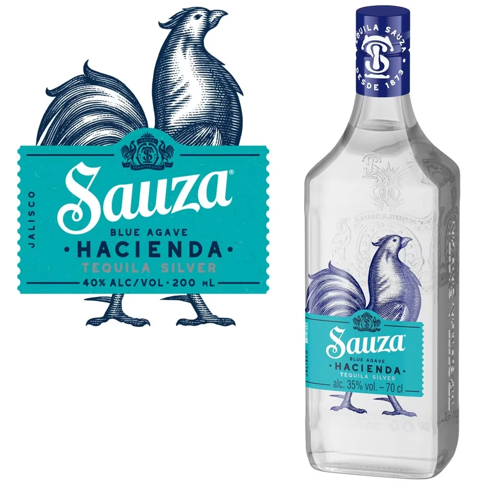 Sauza Hacienda Blanco Tequila - 35% Vol. / 0,7 Liter