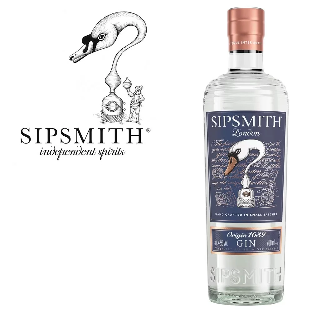 Sipsmith Origin 1639 Gin - 42% Vol. / 0,7 Liter